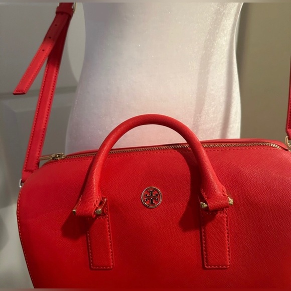 Tory Burch Robinson Satchel NWOT Multi-Host Pick - Picture 10 of 17